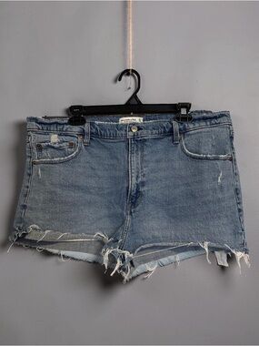 Abercrombie & Fitch Booty Shorts – High Rise Cheeky Fit Denim Summer Staple
